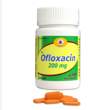 [T13521] Ofloxacin 200mg Domesco (Lọ/100v)