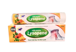 [T13540] Viên Ngậm Lysopene Coolmint AlphaPharma (Tuýp/20v) Cam
