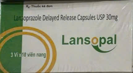[T13574] Lansopal Lansoprazol 30mg Ấn Độ (H/30v)