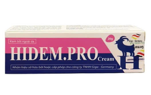 [T13688] Hidem Pro Kem bôi ngoài da Đức (Tuýp/20g)