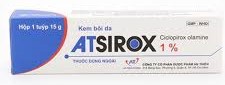 [T13860] Atsirox Ciclopirox Olamine 1% An Thiên (Tuýp/15g)