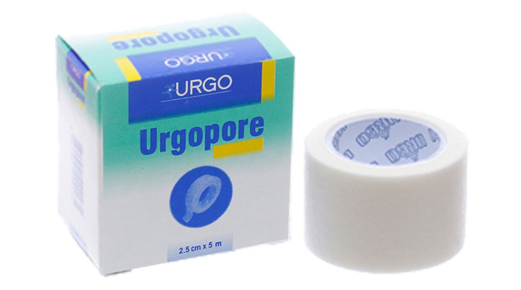 [T14005] Băng keo Urgopore cho da nhạy cảm 2.5cm x 5m (Cọc/24cuộn)