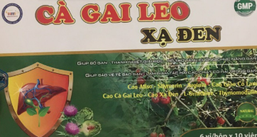 [T14072] Cà Gai Leo Xạ Đen Giải Độc Gan HP Gold Hoàng Hải Phát (H/60v)