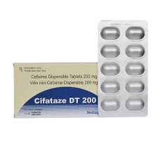 [T14167] CIFATAZE DT-200 Cefixime 200mg Ấn Độ (H/10v) 