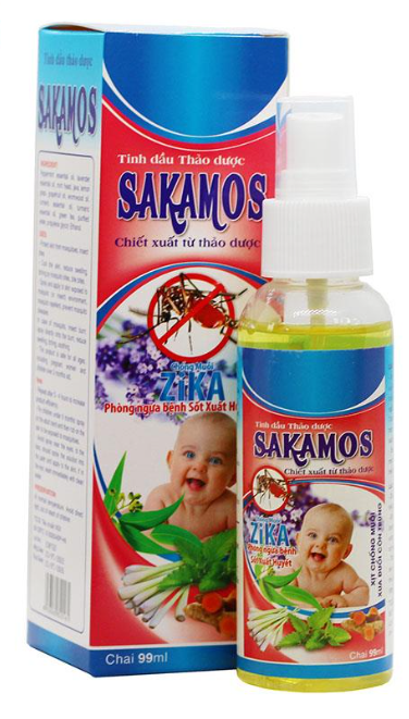 [T14183] Xịt chống muỗi Sakamos An Đại Phát (Lọ/99ml) date 03/2026