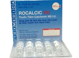 [T14233] Rocalcic 100 Calcitonin tiêm 100IU/1ml Rotexmedica (H/5o/1ml)
