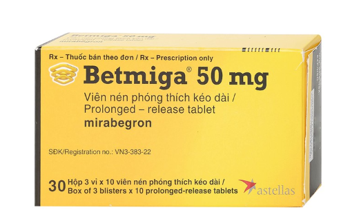 [T14234] Betmiga 50mg Mirabegron Astellas (H/30v)