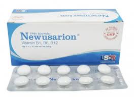 [T14339] Newusarion Vitamin B1 B6 B12 USARICHPHARM Phong Phú (H/50v) (Neurobion Nội)