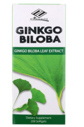 [T14387] Ginkgo biloba Nu-Health (Lọ/60v) Date 01/2026