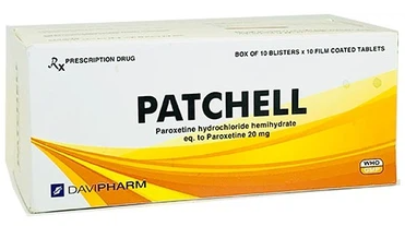 [T14461] Patchell Paroxetine 20mg Davipharm (H/100v)