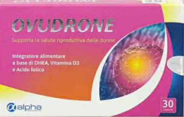 [T14553] Ovudrone Viên uống bổ sung DHEA Alpha (H/30v)