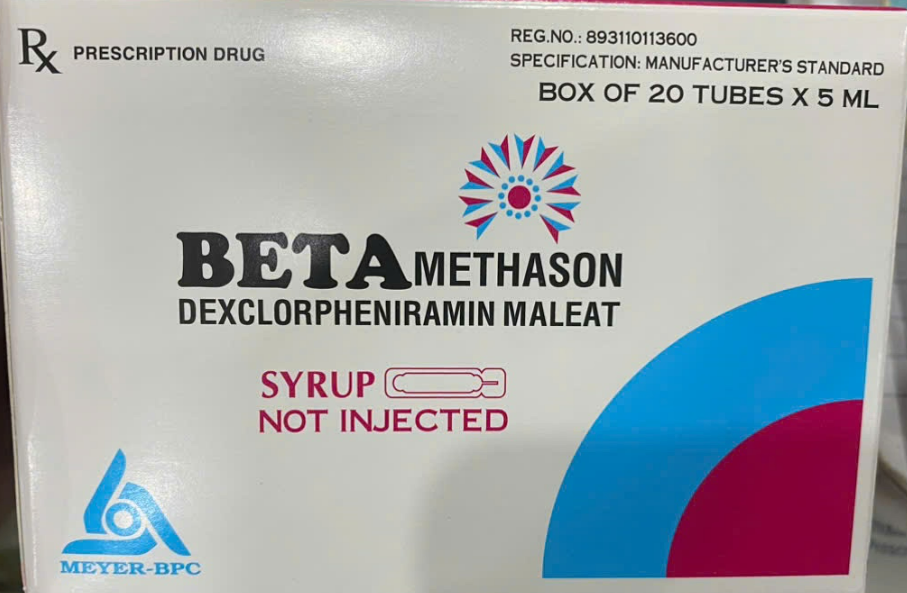 [T14703] BETA Methason  Meyer-Bpc (H/20o/5ml) Date 05/2027