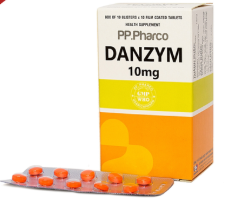 [T14713] Danzym 10mg Bromelain 10mg Phong Phú (H/100v)
