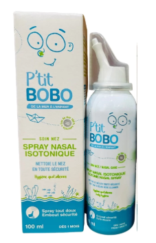 [T14831] Xịt mũi P'tit BOBO Đẳng Trương Isotonic Nasal Spray (Chai/100ml)