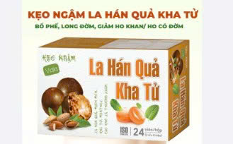 [T14857] Kẹo ngậm Viala La Hán Kha Tử (H/24v)