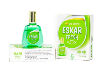 [T14896] Eskar Fresh nhỏ mắt Dược Khoa (Cọc/10lọ/15ml)