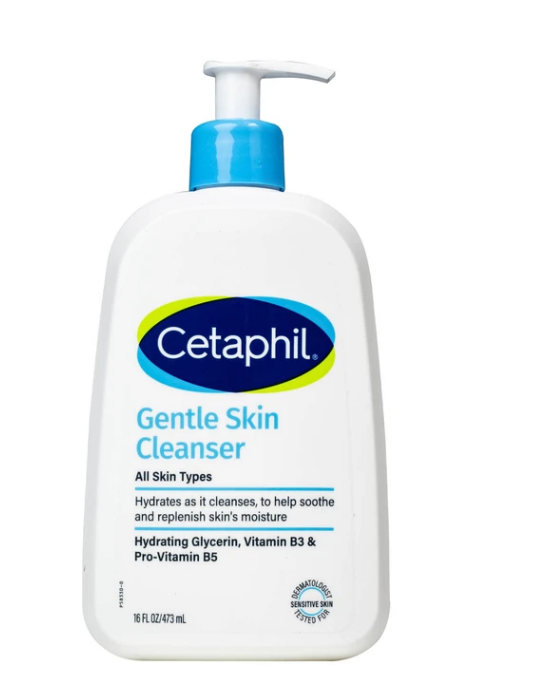 [T14928] Sữa rửa mặt Cetaphil gentle skin cleanser (Chai/473ml)