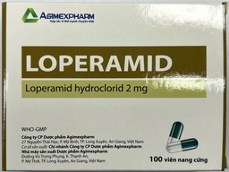 [T14957] Loperamid Loperamid Hydroclorid 2mg Agimexpharm (H/100v)