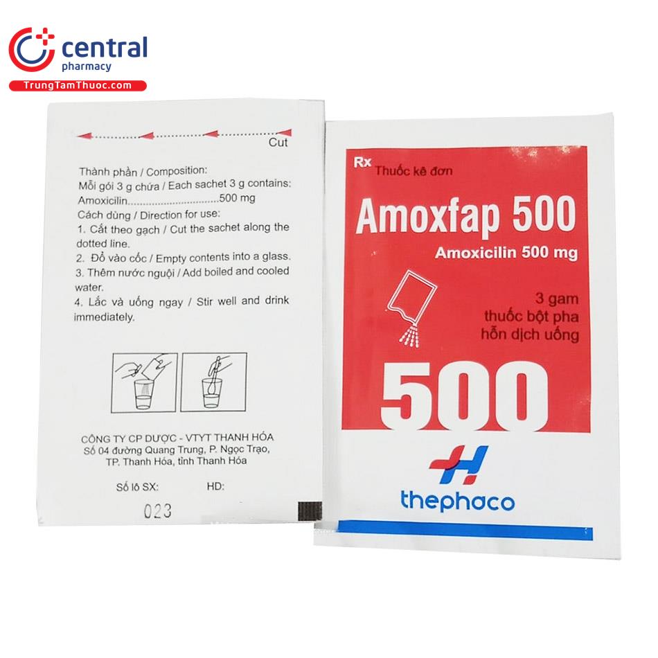 [T14961] Amoxfap 500mg Thephaco (H/16g)