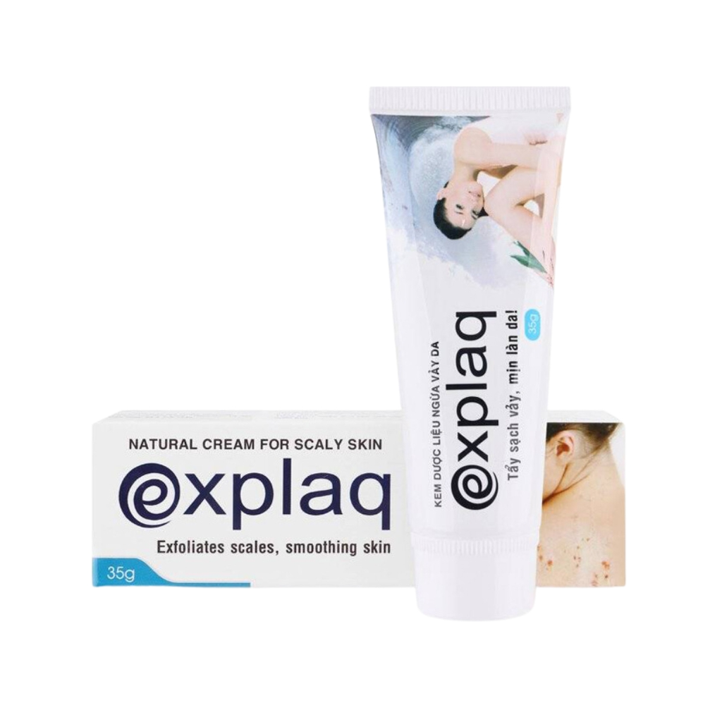 [T15216] Kem dược liệu ngừa vảy da Explaq Spapharco (Tuýp/35g)