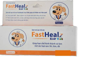 [T15224] Gel mờ sẹo trẻ em FastHealz scar kids Novopharm (T/12gam)