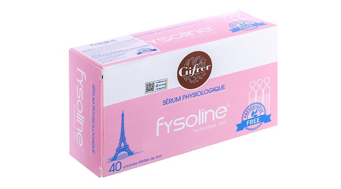 [T00009] Fysoline Isotonique Gifrer (H/40o/5ml) (Hồng) date 05/2027