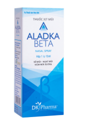 [T00050] Aladka xịt mũi DK Pharma (Cọc/10 lọ/15ml)