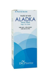 [T00050] Aladka xịt mũi DK Pharma (Cọc/10 lọ/15ml)