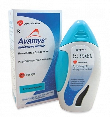 [T00063]  Avamys Nasal Spray xịt GSK (Lọ/120liều) Date 02/2026