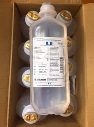 [T00139] Natri Clorid 0.9% Dịch Truyền Braun (C/500ml)
