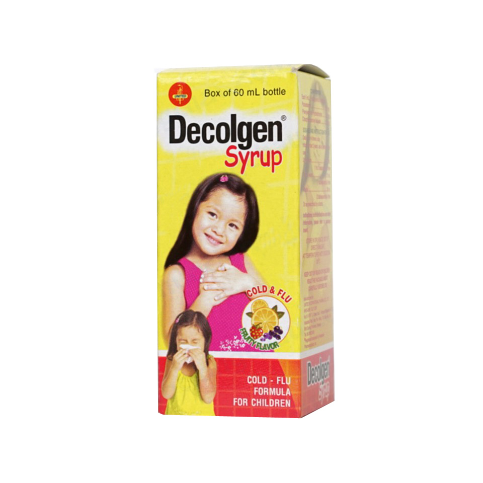 [T00232] Decolgen Siro United Pharma (Chai/60ml) date 04/2027