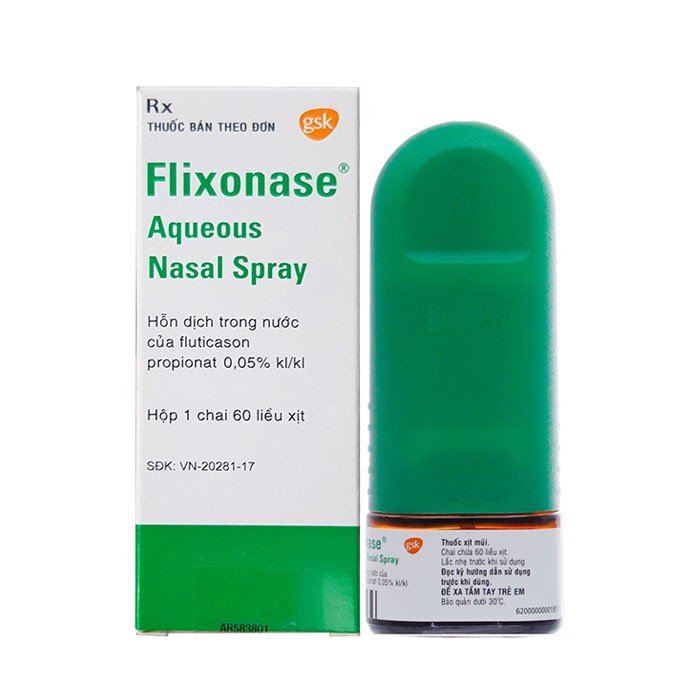 [T00280] Flixonase Nasal Spray xịt GSK (Lọ/60liều) Date 05/2026