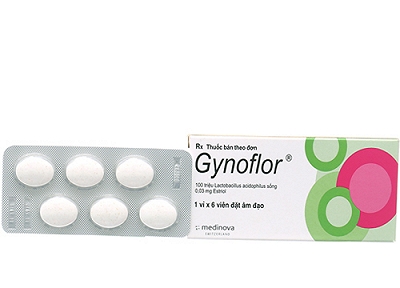 [T00283] Gynoflor Viên Đặt Phụ khoa Medinova (H/6v) Date 07/2027