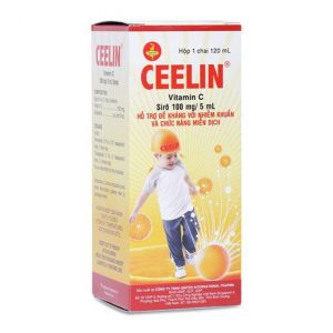 [T00295] Ceelin Vitamin C 100mg/5ml United (Lọ/120ml)  Date 08/2027