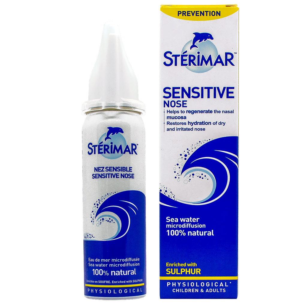 [T00310] Sterimar Sensitive Nose Xịt Muối Biển Fumouze Pháp (Lọ/50ml) 