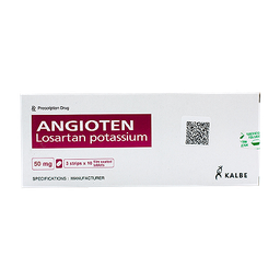 [T00367] Angioten Losartan 50mg Kalbe Indonesia (H/30v)