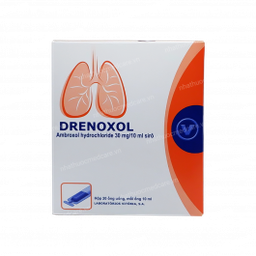 [T00443] Drenoxol Ambroxol 30mg/10ml Bồ Đào Nha (H/20o/10ml)
