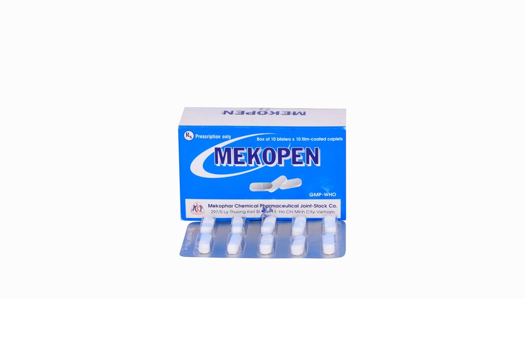 [T00515] Mekopen Penicillin V 1.000.000UI Mekophar (H/100v) Date 04/2026