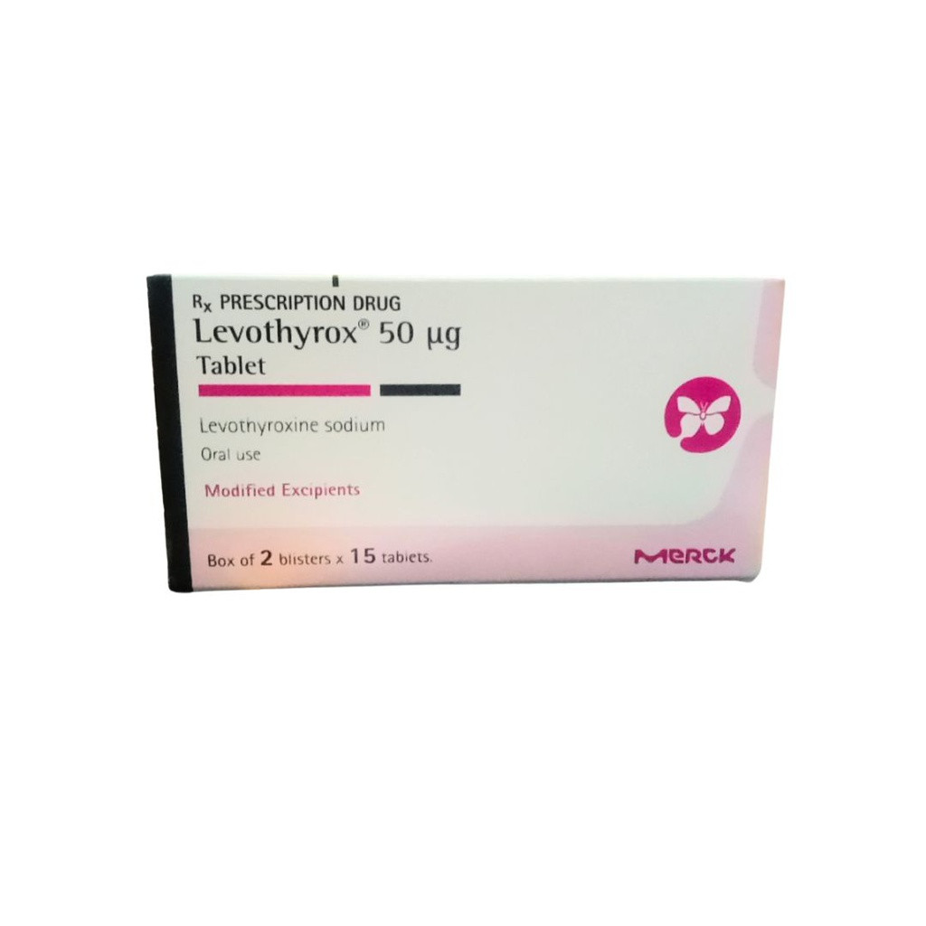 [T00573] Levothyrox Levothyroxine 50ug Merck (H/30v) 