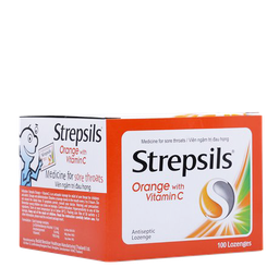 [T00579] Strepsils cam Reckitt Benckiser (H/50gói/2v) Hộp to Date 09/2025