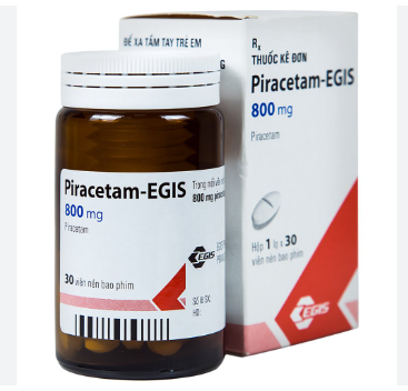 [T00601] Piracetam Egis 800mg Egis Hungary (Lọ/30v) Date 05/2026