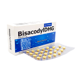 [T00616] Bisacodyl 5mg DHG Hậu giang  (H/100v)