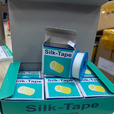 [T00672] Băng Dính Lụa Silk Tape 1.25cm x 4cm (H/12cuộn)