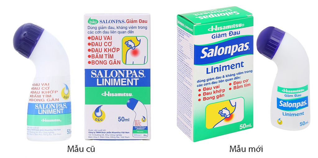 [T00684] Salonpas Liniment Hisamitsu (Lọ/50ml)