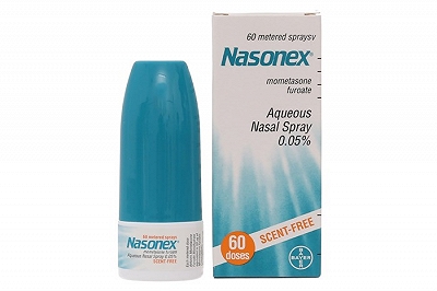 [T00698] Nasonex 0.05% Bayer (Lọ/60liểu xịt) date 11/2026