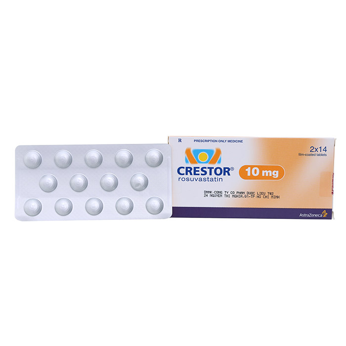 [T00816] Crestor Rosuvastatin 10mg Astrazeneca (H/28v) Date 10/2027