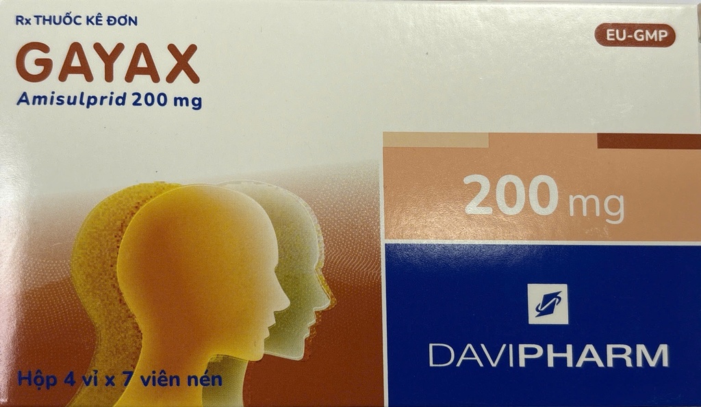 [T00823] Gayax Amisulprid 200mg Davipharm (H/28v)