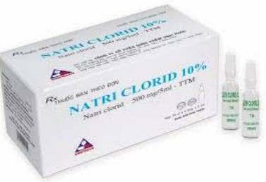 [T00855] Natri Clorid 10% 500mg/5ml Vinphaco (H/50o/5ml) 