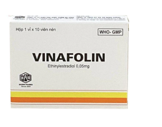 [T00876] Vinafolin Ethinylestradiol 0.05mg Ba Đình (H/10v)