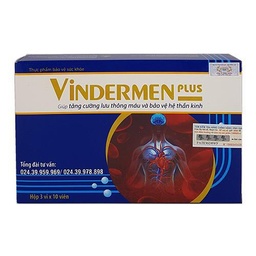[T00879] Vindermen Plus Hoạt Huyết Sao Kim (H/30v)